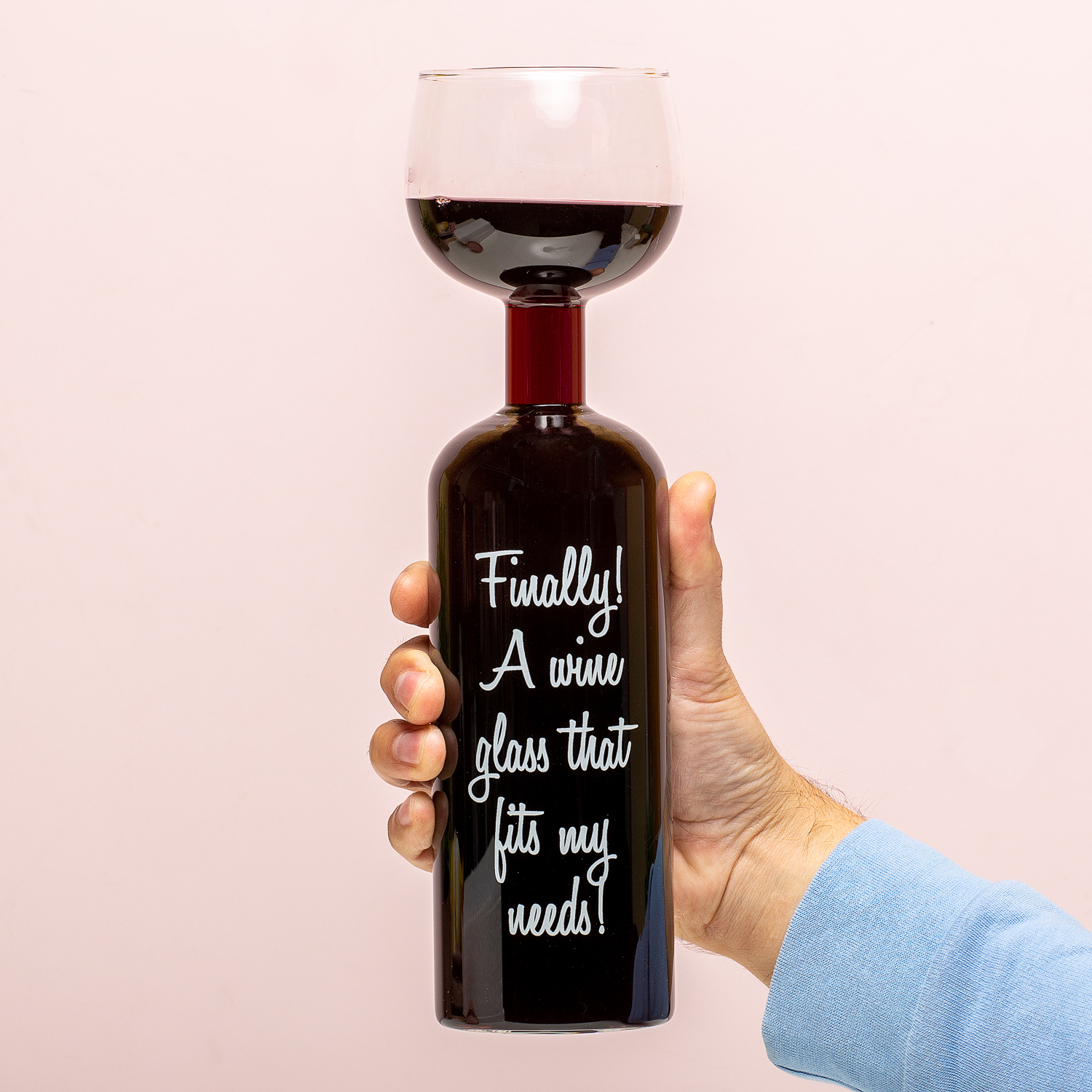 boog fles Te voet Wijnfles wijnglas (600 ml) kopen? Scoor het online bij Cadeau!
