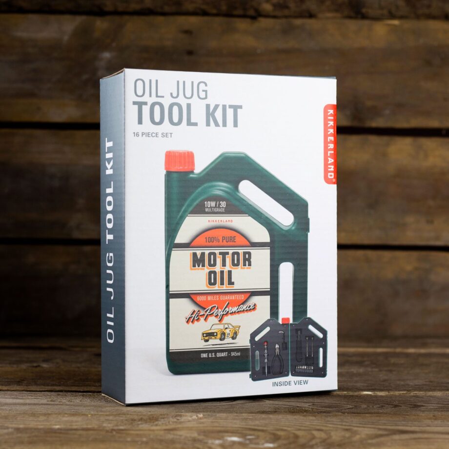 Kikkerland Motorolie toolkit