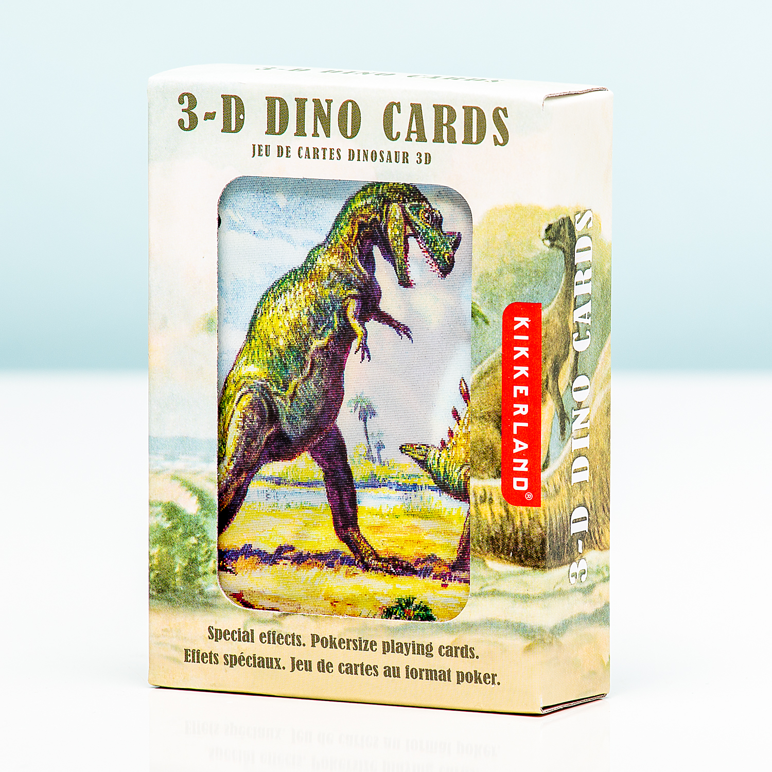 3D Speelkaarten Dinosaurus