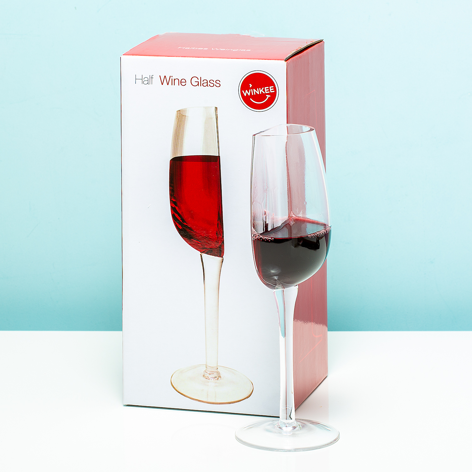 vergeten Wind bijgeloof Half wijnglas van Winkee bestel je online bij Cadeau