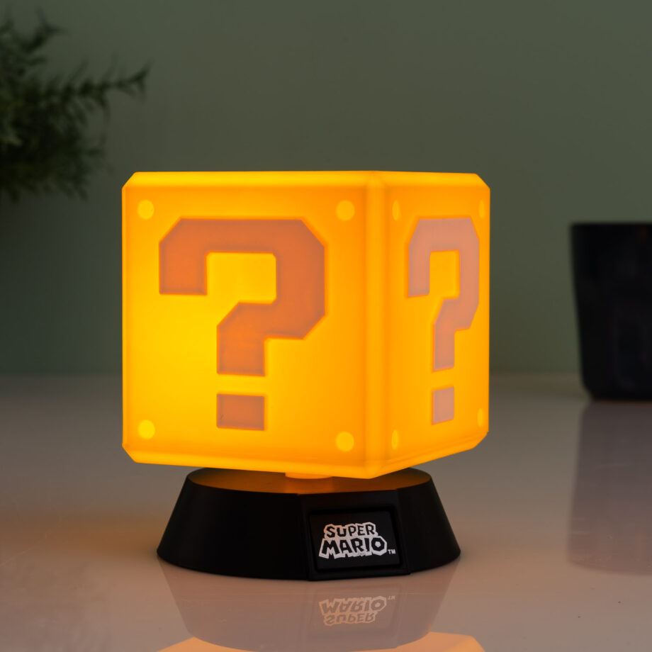 Super Mario Question Block Icon lamp