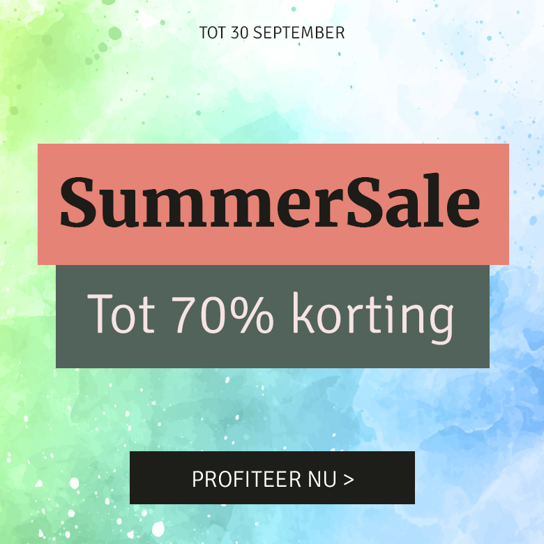 Summer Sale - Tot 70% korting - Profiteer nu