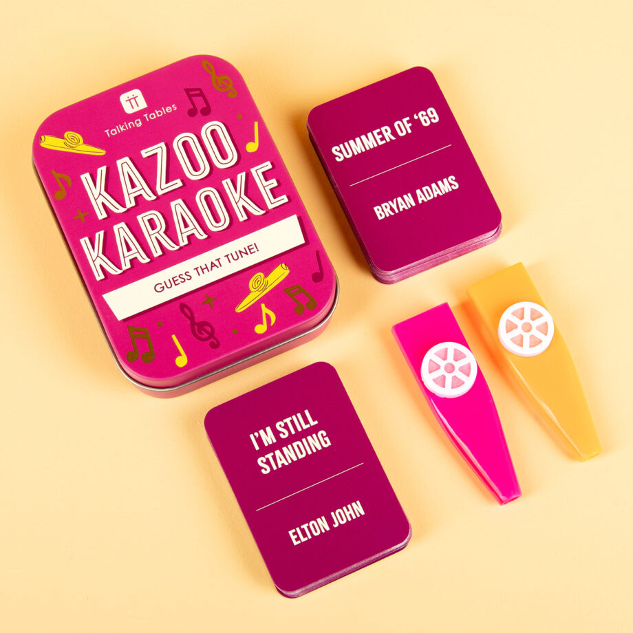 Kazoo Karaoke in een blikje