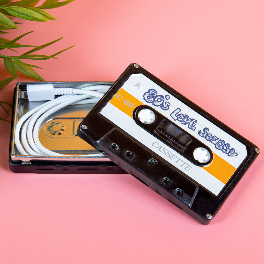 Cassettebandje opbergblikje