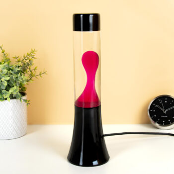 Mini lavalamp roze